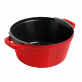 Chicken Pieces STAUB Stackable Cast Iron Dutch Oven Set, 4-Piece Medium Cookware - Space-Saving Design 