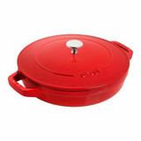 Chicken Pieces STAUB Stackable Cast Iron Dutch Oven Set, 4-Piece Medium Cookware - Space-Saving Design 