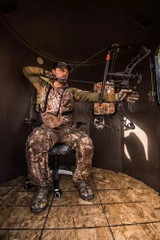  Banks Outdoors The Stump 3 Phantom Deer Blind - Insulated, 360° View, All-Weather 