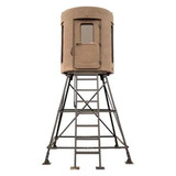  Banks Outdoors The Stump 3 Vision Series Deer Blind - Insulated, 360° View, All-Weather 