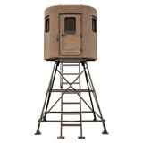  Banks Outdoors The Stump Phantom 2 Deer Blind - Insulated, 360° View, All-Weather, Durable Hunting Stand 