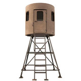  Banks Outdoors The Stump 4 Phantom Deer Blind - Insulated, 360° View, All-Weather, Durable Hunting Stand 