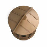  Maverick 5-Shooter GX Deer Blind, Brown with Tinted Windows – 360° Visibility 