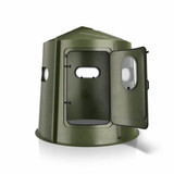  Maverick 5-Shooter GX Deer Blind, Green with Clear Windows – 360° Panoramic View 