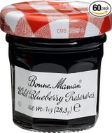  Bonne Maman Wild Blueberry reserves Mini Jar 1 oz/28g. Bulk- 60/Case 