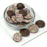 Milk Chocolate Nonpareils (Rainbow) Bulk Food Service 20 lbs/9.07 kgs 