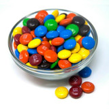 Chicken Pieces Mini M&M'sÂ® (Milk Chocolate) Bulk Food Service 25lbs/11.34 kgs 