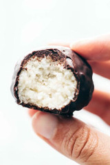 Dark Chocolate Covered Coconut Bulk Size 20 lbs/9.07 kgs