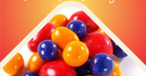 Chicken Pieces Deluxe Pastel Chocolate Berry Mix Bulk Food Service 20 lbs/9.07 kgs