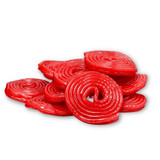 Chicken Pieces Red Licorice Wheels Bulk Food Service 30lbs/13.61 kgs 