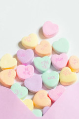Chicken Pieces Conversation Hearts Bulk Food Service 32 lbs/14.51 kgs