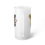  Chill-Out Stout: Frosted Guinness Glass Mug 16oz/473ml - Cheers in Style! 