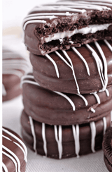 Chicken Pieces Chocolate Covered Sandwich Cookies Bulk Food Service 20lbs/9.07 kgs