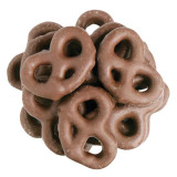 Chicken Pieces Mini Chocolate Pretzels Bulk Food Service 17lbs/7.71 kgs