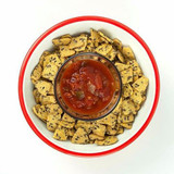 Salted Corn Chips with Flax Seed Bulk Size 16lbs/7.26 kgs