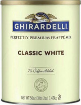  Ghirardelli Classic White Frappe Mix Bulk Food Service 3.12lbs/1.42 kgs (12/Case) 