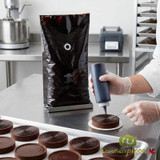 Ghirardelli Black Label Chocolate Flavoring Sauce Pouch 64 fl. oz/4LBS (6/Case)