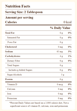 torani Torani Puremade Zero Sugar Toffee Nut Flavoring Syrup  750 mL/25.36 oz Glass Bottle