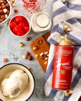 torani Torani 12 fl. oz/355 ml Puremade Chocolate Hazelnut Flavoring Sauce 