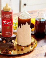 torani Torani 12 fl. oz/355 ml Puremade Chocolate Hazelnut Flavoring Sauce 