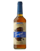torani Torani Puremade Zero Sugar Chocolate Flavoring Syrup 750 mL/25.36 oz Glass Bottle 