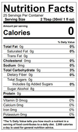 torani Torani Puremade Zero Sugar Raspberry Flavoring Syrup 750 mL/25.36 oz Glass Bottle