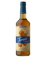 torani Torani Puremade Zero Sugar Caramel Flavoring Syrup 750 mL/25.36 oz Glass Bottle 