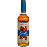 torani Torani Puremade Zero Sugar Hazelnut Flavoring Syrup – 750 mL Glass Bottle 