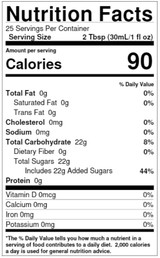 torani Torani Grenadine Flavoring Syrup 750 mL/25.36 oz Glass Bottle | Ideal for Cocktails