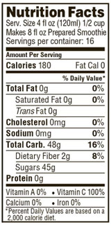 torani Torani 64 fl. oz/4 LBS Wildberry Fruit Smoothie Mix