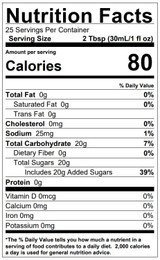 torani Torani Cheesecake Flavoring Syrup 750 mL/25.36 oz Glass Bottle