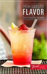 torani Torani Cherry Lime Flavoring / Fruit Syrup 750 mL/25.36 oz Glass Bottle 