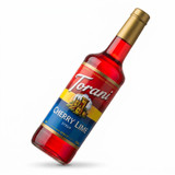 torani Torani Cherry Lime Flavoring / Fruit Syrup 750 mL/25.36 oz Glass Bottle
