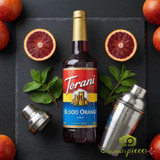 torani Torani Blood Orange Flavoring / Fruit Syrup 750 mL/25.36 oz Glass Bottle
