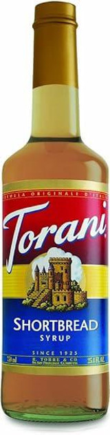 torani Torani Shortbread Flavoring Syrup 750 mL/25.36 oz Glass Bottle 