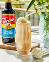 torani Torani Root Beer Flavoring Syrup 750 mL/25.36 oz Glass Bottle 