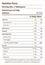 torani Torani Peanut Butter Flavoring Syrup – 750 mL / 25.36 oz Glass Bottle