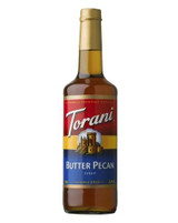 torani Torani Butter Pecan Flavoring Syrup 750 mL/25.36 oz Glass Bottle 