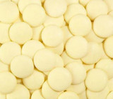  Guittard 25lbs/11.34 kgs Soie Blanche 35% White Chocolate Wafers 
