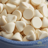 Guittard 25lbs/11.34 kgs White .9M Baking Chips – Rich, Creamy Sweet Milk Flavor