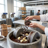 Guittard Oban 100% Liquor Wafers 25lbs/11.34 kgs – Robust Dark Unsweetened Cocoa Liquor