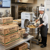 Guittard Organic 55% Bittersweet 4M Chocolate Chips 25lbs/11.34 kgs – Fair Trade Certified, Easy Tempering for Baking