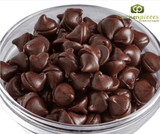  Guittard 46% Semi-Sweet Vegan .9M Baking Chips 25lbs/11.34 kgs Perfect for Cakes, Pastries, and Ice Cream 