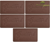  Guittard 10lbs/4.54 kgs Eclipse 50% Dark Chocolate Bar - (5/Case) 