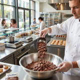 Guittard La Premiere Etoile 58% Semi-Sweet Wafers 25lbs/11.34 kgs