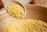 Chicken Pieces Organic Hulled Millet Bulk Food Service - 25lbs (11.34 kg) - Gluten-Free 