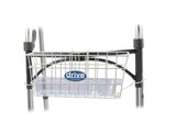  Drive Medical Walker Basket with Removable Tray and Cup Holder 