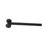  Drive Medical Silver Sport Rear Anti-Tippers with Wheels 