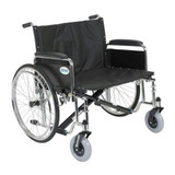  Drive Medical Sentra EC Heavy Duty Extra Wide Wheelchair, Detachable Full Arms, 30" Seat 