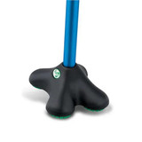 Hugo QuadPod Ultra Stable Cane Tip with Compact Quad Design, 0.75", Black 